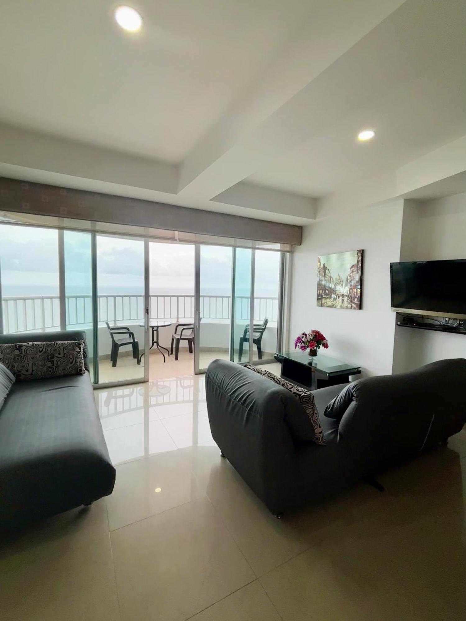 Paraiso En Bocagrande Con Vista Al Mar Cartagena  Exterior foto