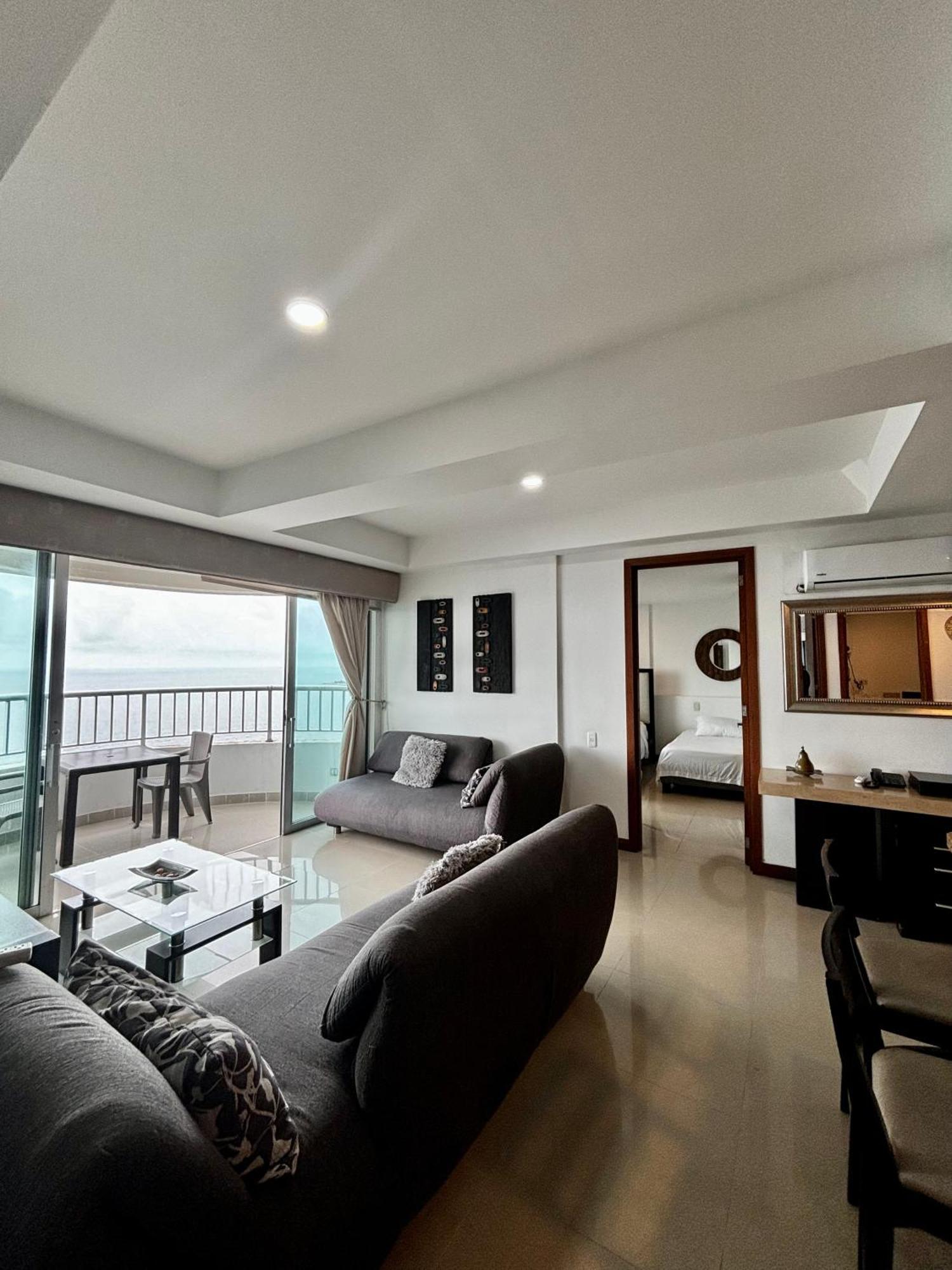 Paraiso En Bocagrande Con Vista Al Mar Cartagena  Exterior foto