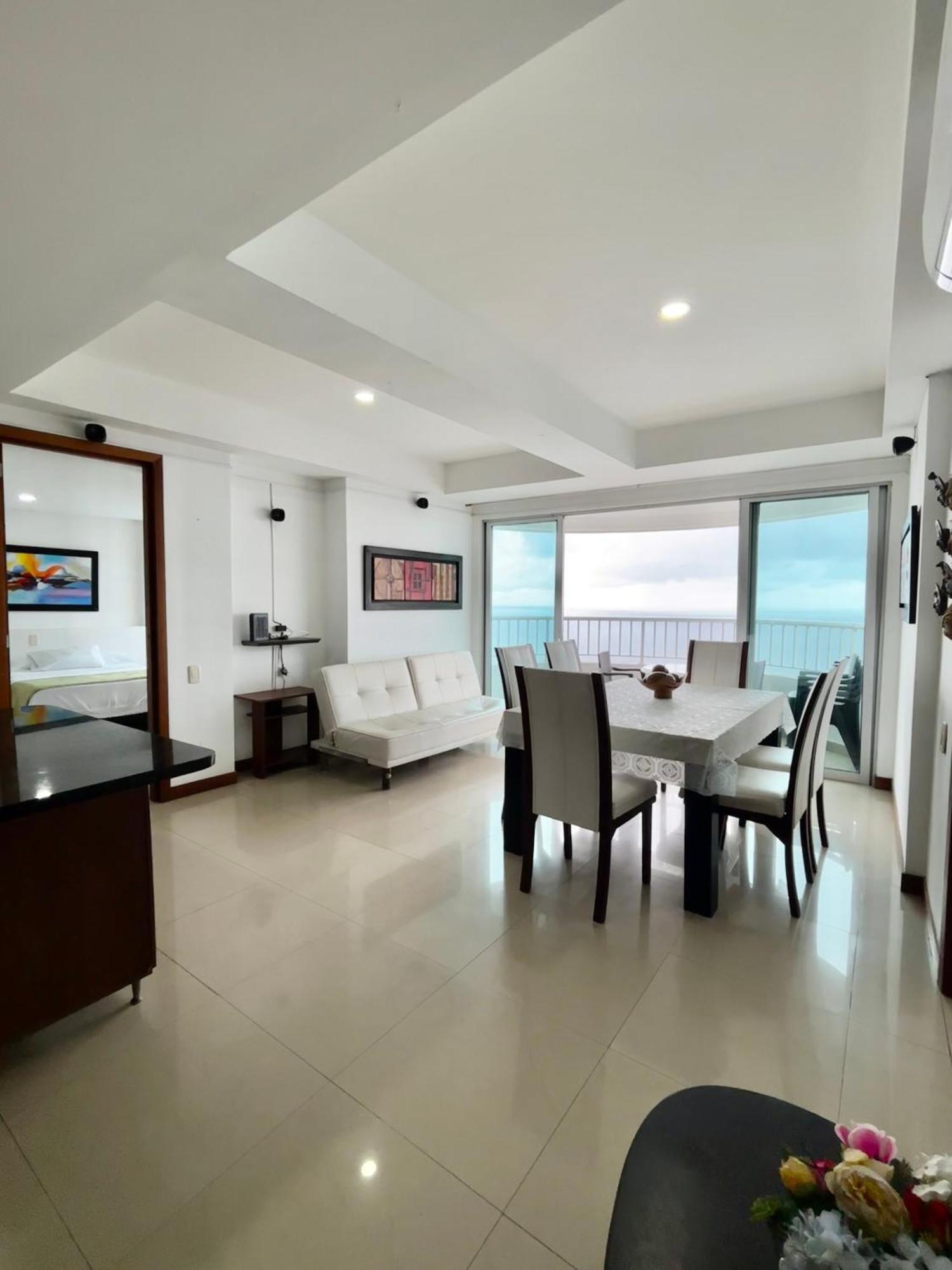 Paraiso En Bocagrande Con Vista Al Mar Cartagena  Exterior foto