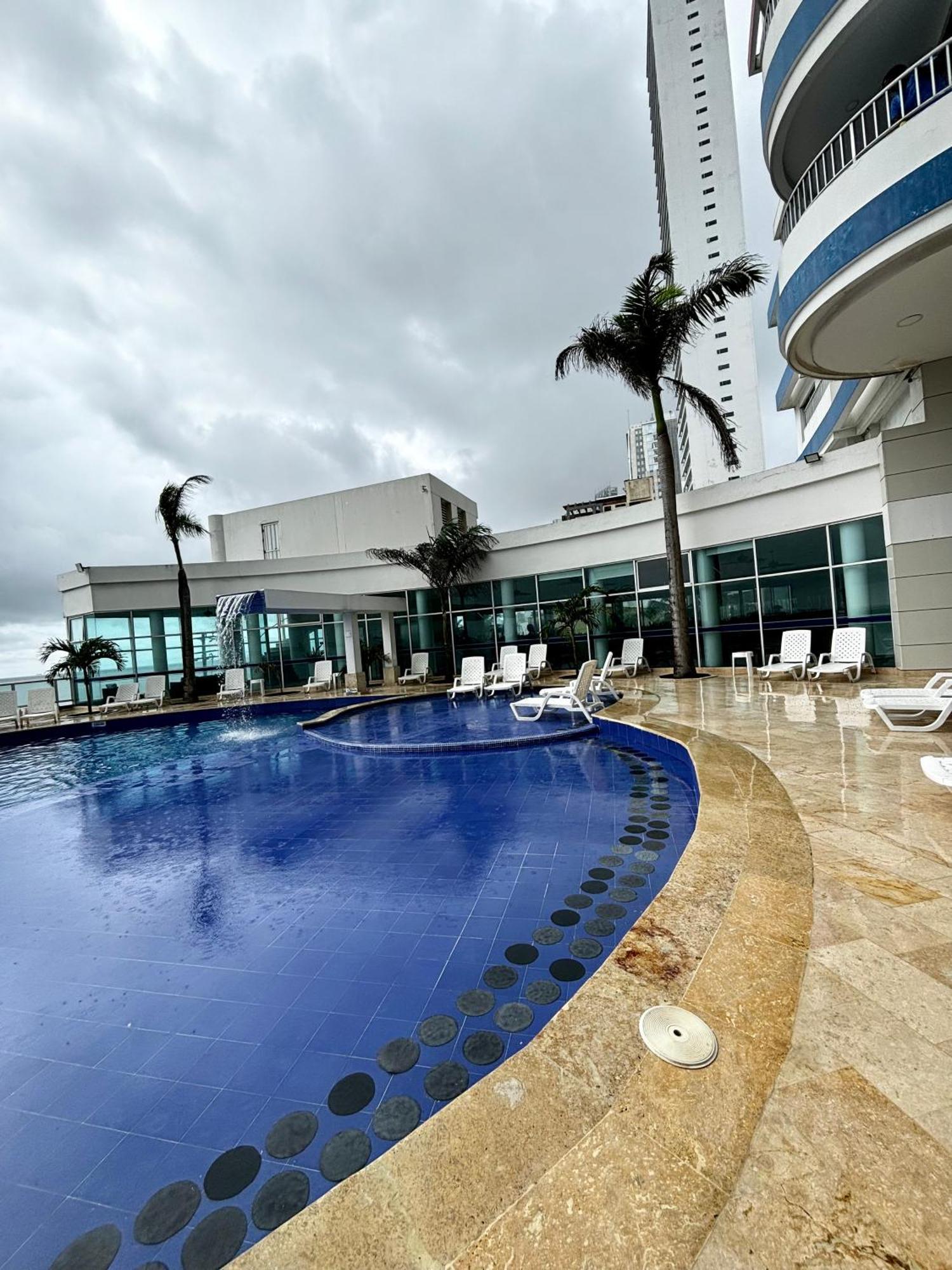 Paraiso En Bocagrande Con Vista Al Mar Cartagena  Exterior foto