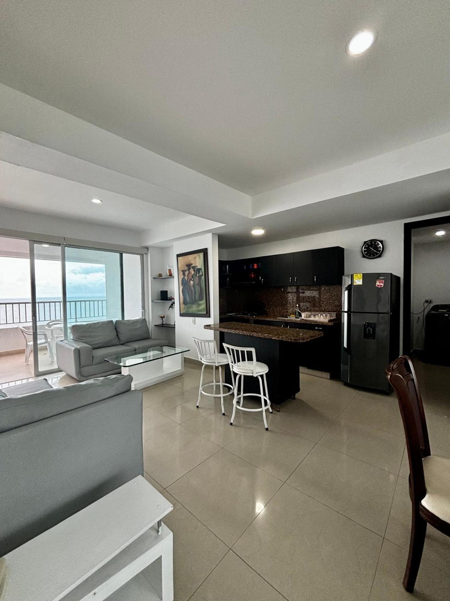 Paraiso En Bocagrande Con Vista Al Mar Cartagena  Exterior foto
