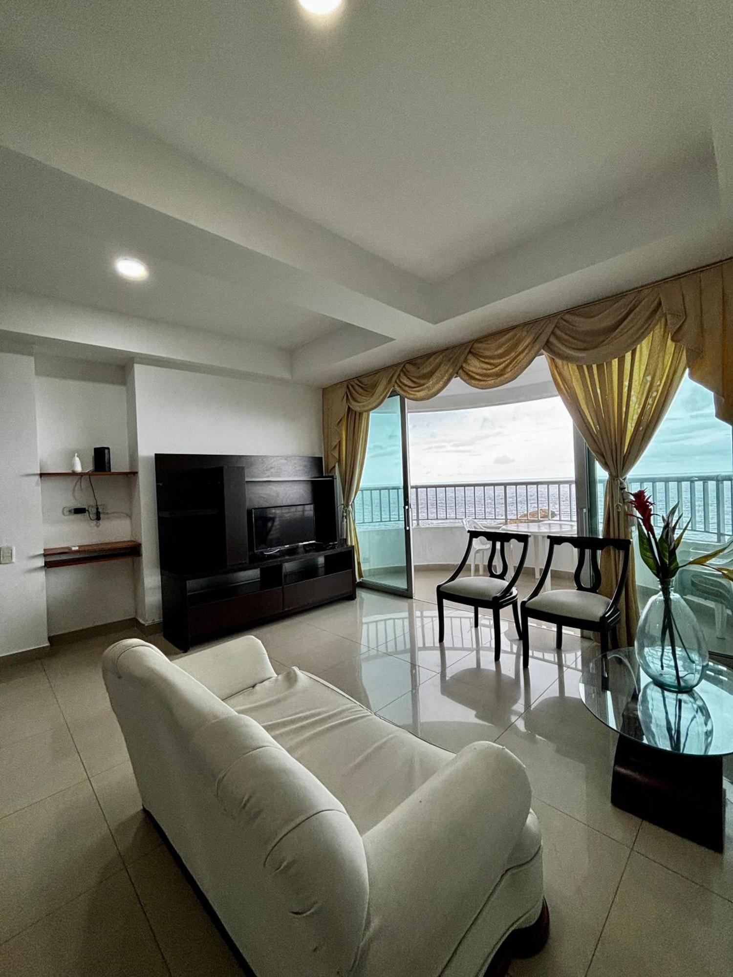 Paraiso En Bocagrande Con Vista Al Mar Cartagena  Exterior foto